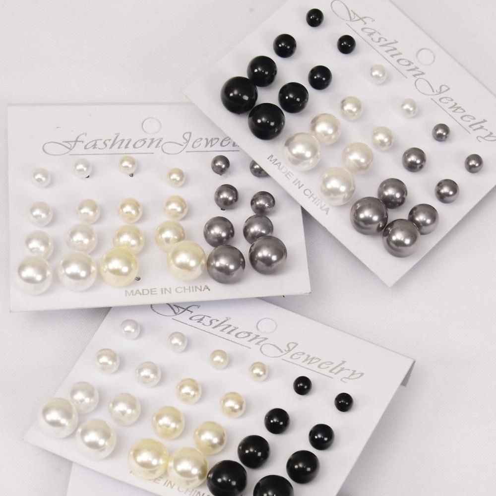 Assorted Pearl Earrings